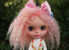 Mohair OOAK Blythe Custom