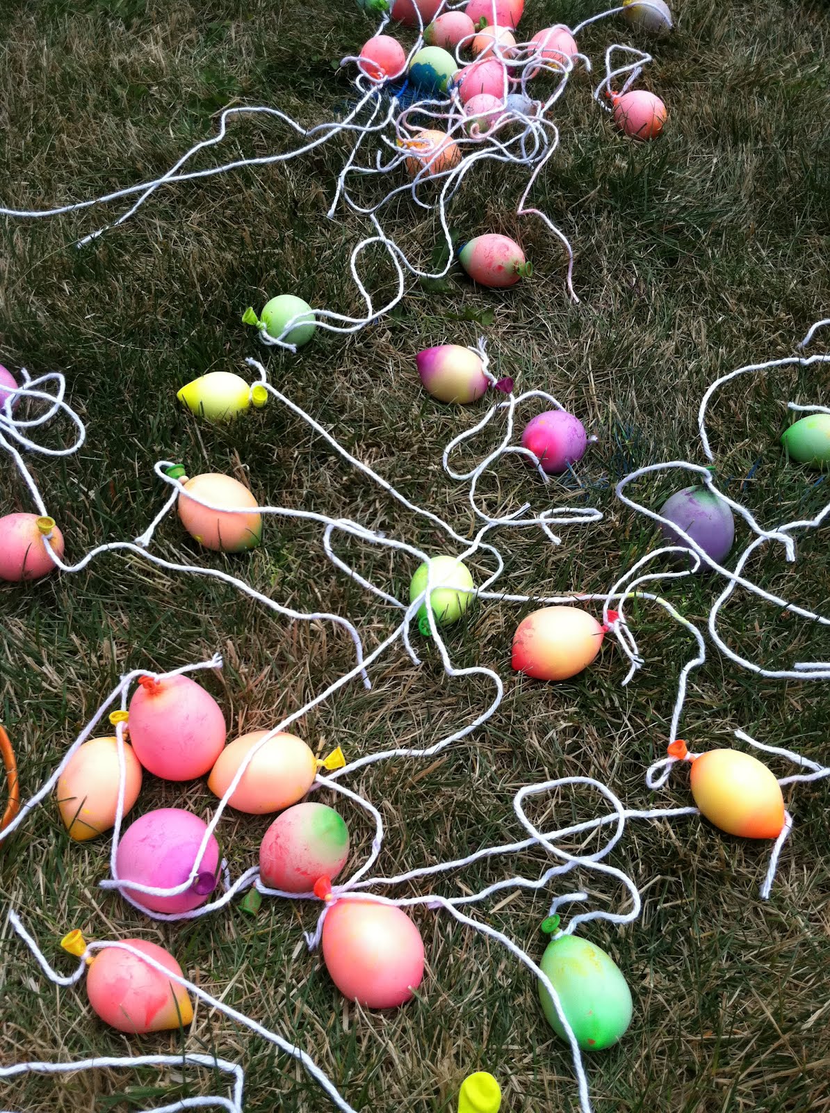 julie water balloon dart painting!