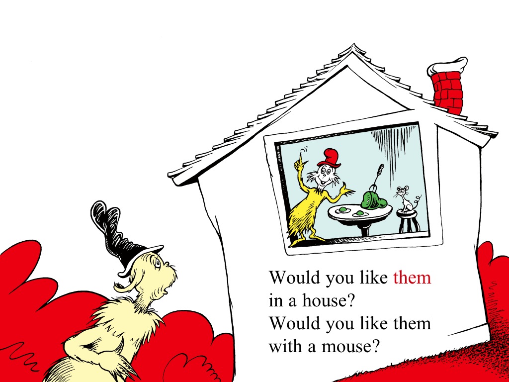 green eggs and ham story
