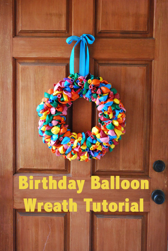Abstract Grace Birthday Balloon Wreath Tutorial