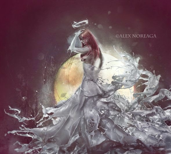 As foto-manipulações de fantasia e terror com mulheres de Alex Noreaga Alex Noreaga deviantart foto-manipulações photoshop mulheres sombrio fantasia terror