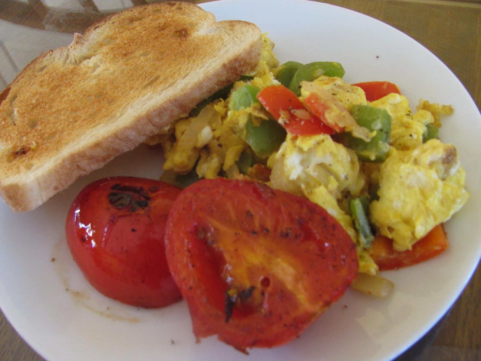 Eggs with Peppers and Onions