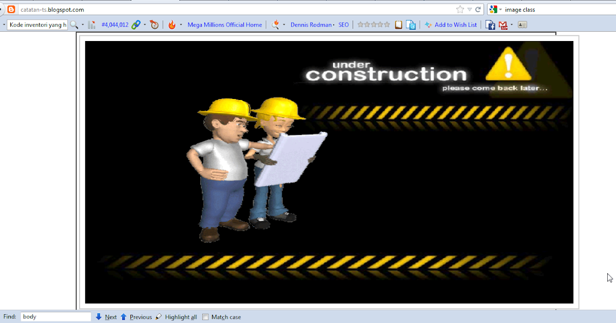 Membuat Html Under Construction | cara membuat halaman under construction catatan ts Membuat Html Under Construction | cara membuat halaman under construction catatan ts