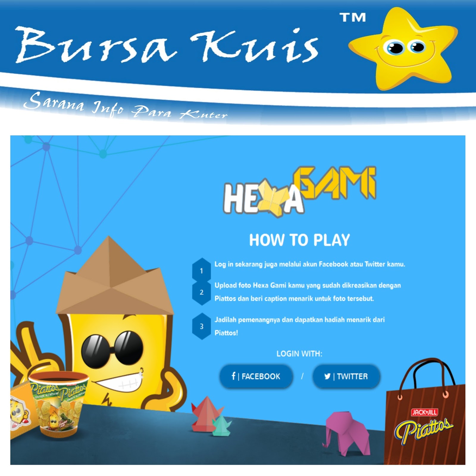 kontes foto online hexa gami piattos berhadiah gadget kontes foto online hexa gami piattos berhadiah gadget