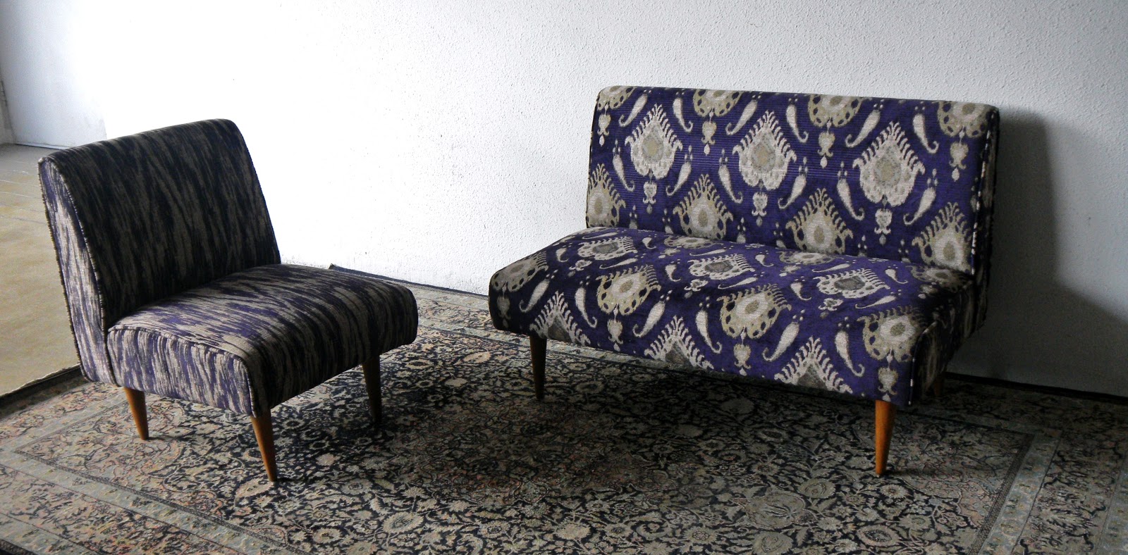 SECOND CHARM COLLECTIONS THE BEAUTY OF IKAT AND SILK UPHOLSTERY