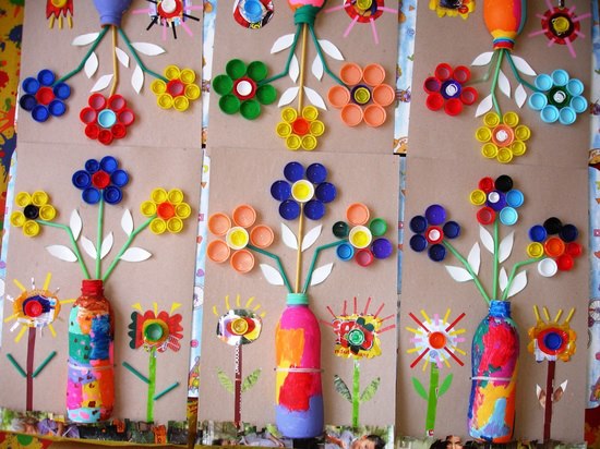 Recycled Bottle Cap Art Recycled Bottle Cap Art