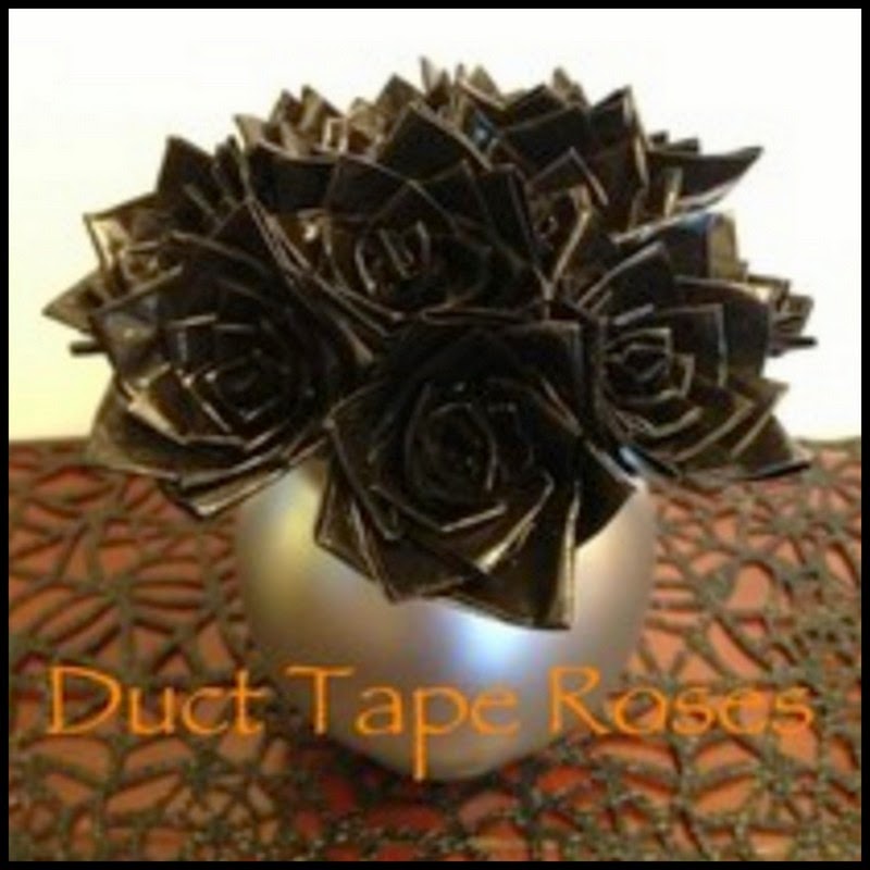 Dollar Store Crafter Duct Tape Roses