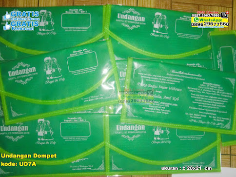 Undangan Dompet grosir