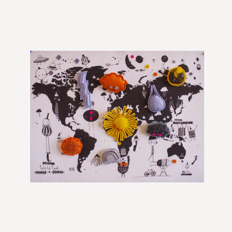 Corby Tindersticks world map Interactive weather map by Corby Tindersticks
