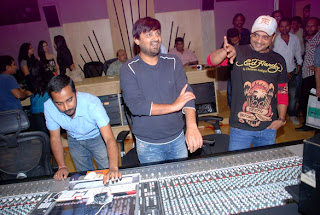 Ajay Devgn at the song recording of 'Himmatwala'