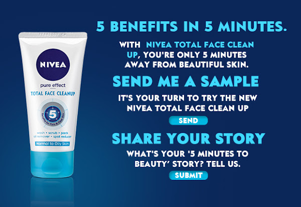 Sample of Nivea Total Face Clean Up Sample of Nivea Total Face Clean Up