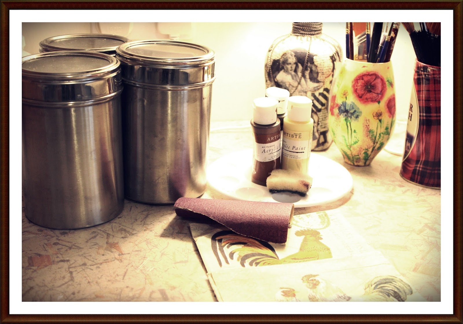 Selenarte Passion For Decoupage DIY Decoupage On Metal And Shabby