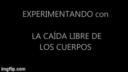 GALILEO tenía razón; la masa no importa