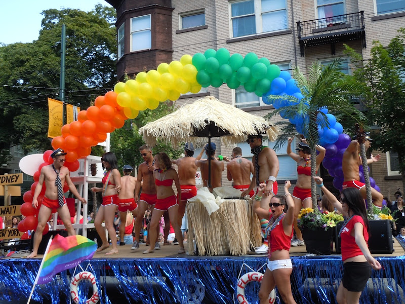 Vancouver 33rd Pride Parade float