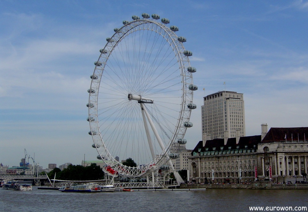 London Eye, la mayor noria de Europa está en Londres [Eurowon]