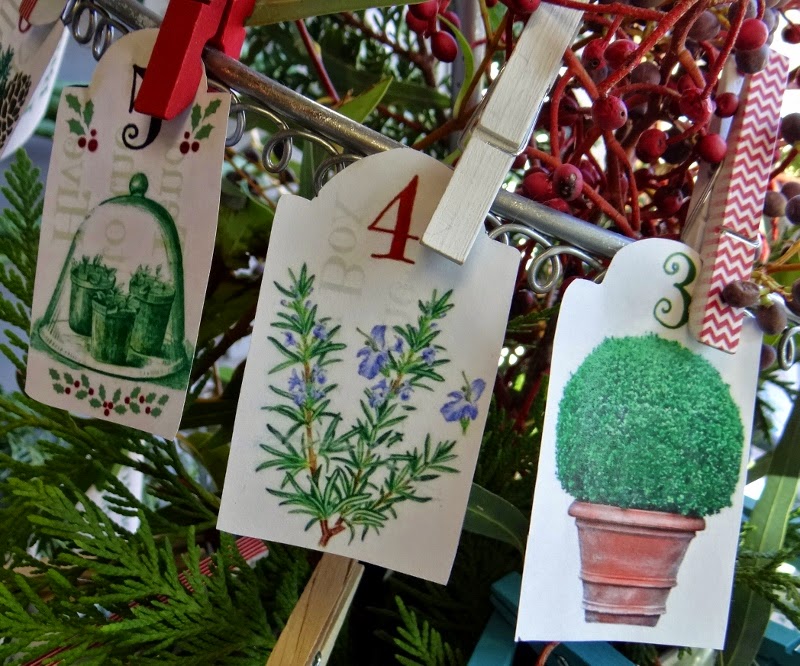...a quiet life... a garden advent calendar