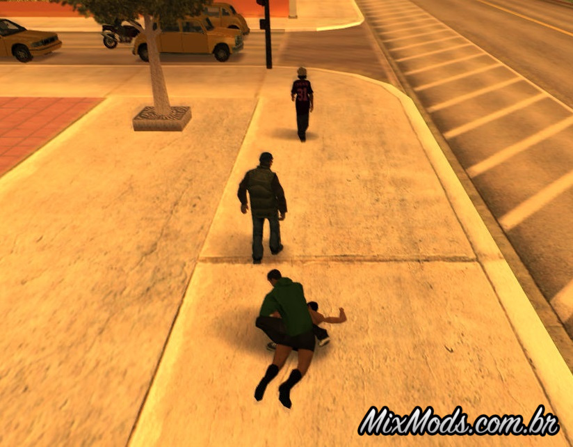 CLEO mod: CJ pode reparar o carro para GTA San Andreas