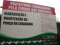 Praça da Cidadania - Cubatão SP