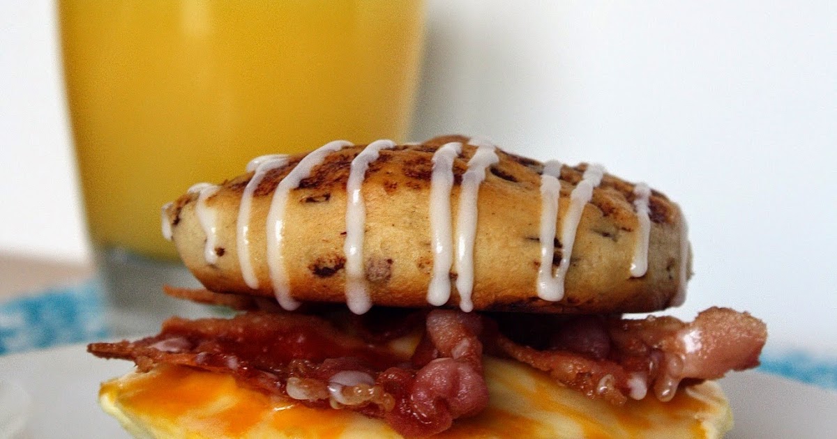 Melissa's Cuisine Cinnamon Roll Breakfast Sandwich