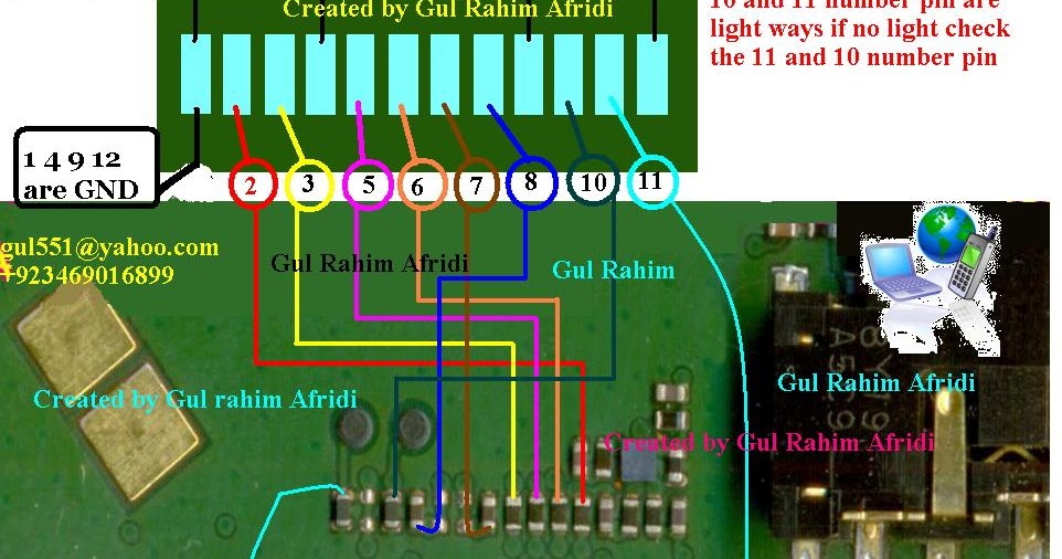mobile phone repairing diagrams images video tips tricks nokia 1661 display ways track jumpers problem solution