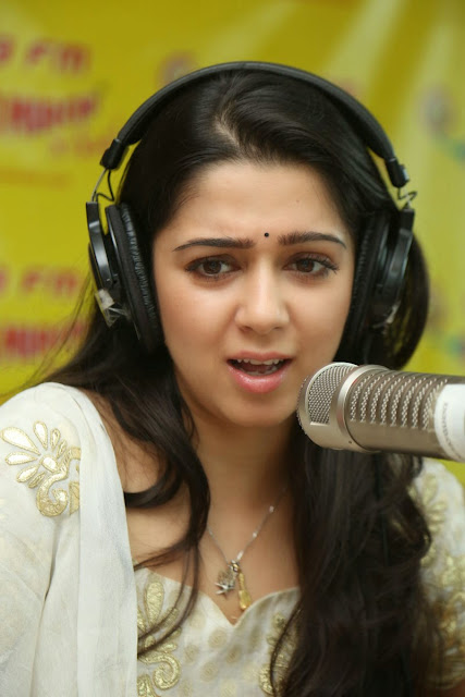 Charmi Kaur in Salwar Kameez at Radio Mirchi Charmi Kaur in Salwar Kameez at Radio Mirchi