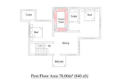 3 Bedroom Apartment Floor Plans In India