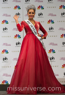 Miss Universe 2012 in Beauty Red Gown Miss Universe 2012 in Beauty Red Gown