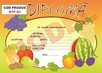 DIPLOMA CU FRUCTE - DTP03