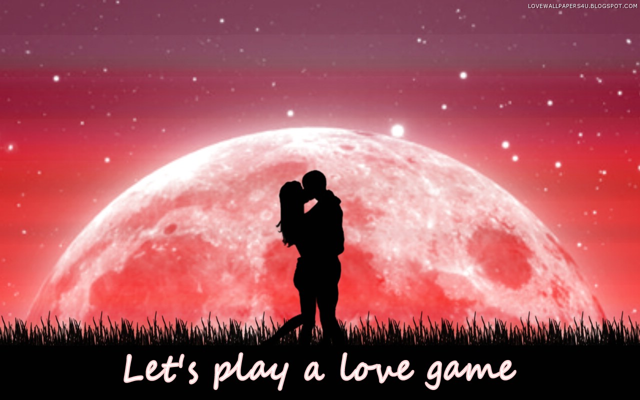 Let's Play a Love Game | Love Wallpapers | Romantic Wallpapers - Stock