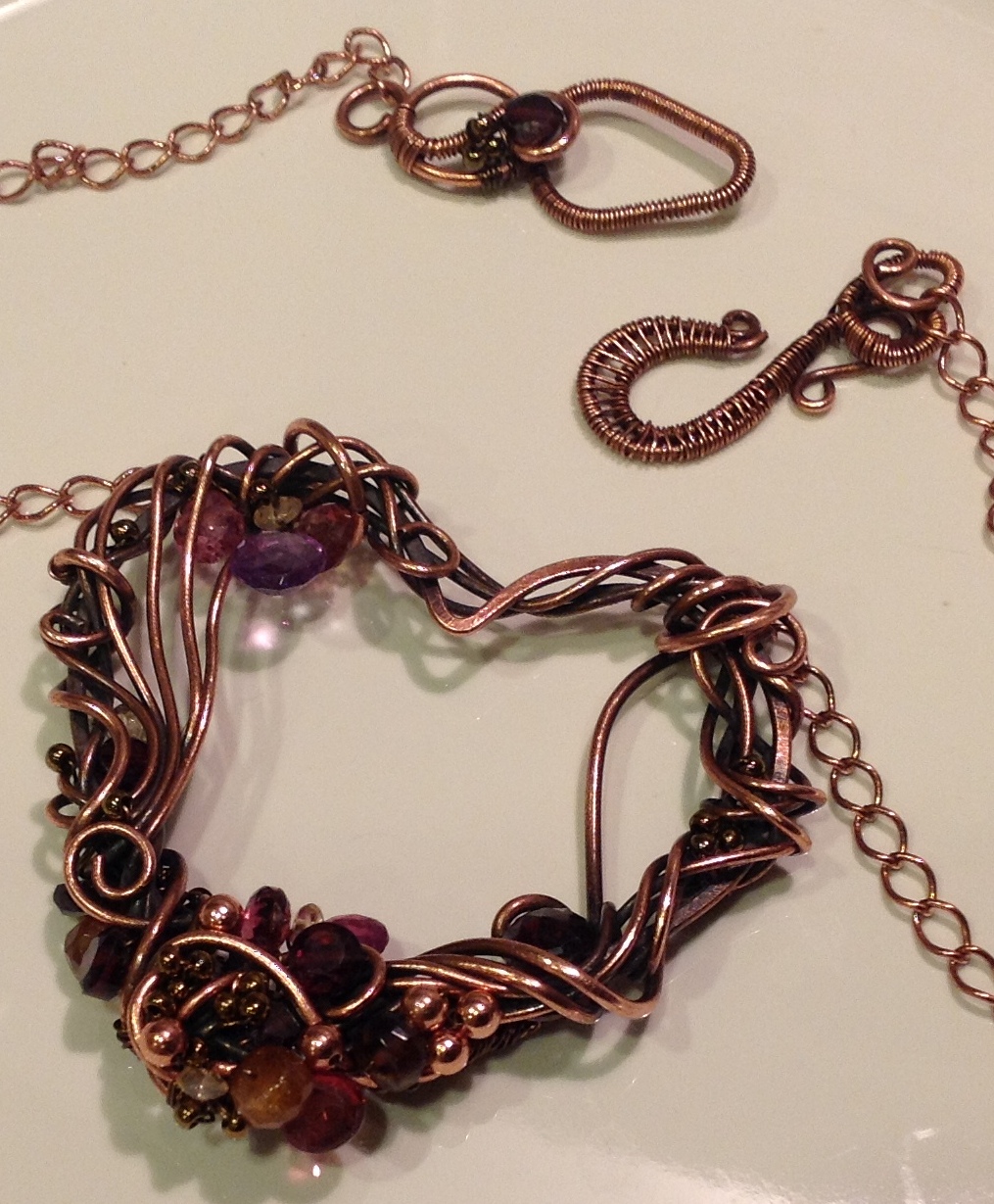 Perfectly Twisted Handmade Wire Wrapped Beaded and Gemstone Jewelry