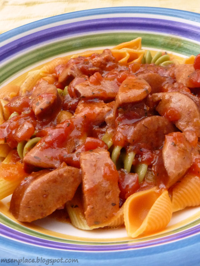 Ms. enPlace Easy Back to School Meal {Crock Pot Smoked Sausage}