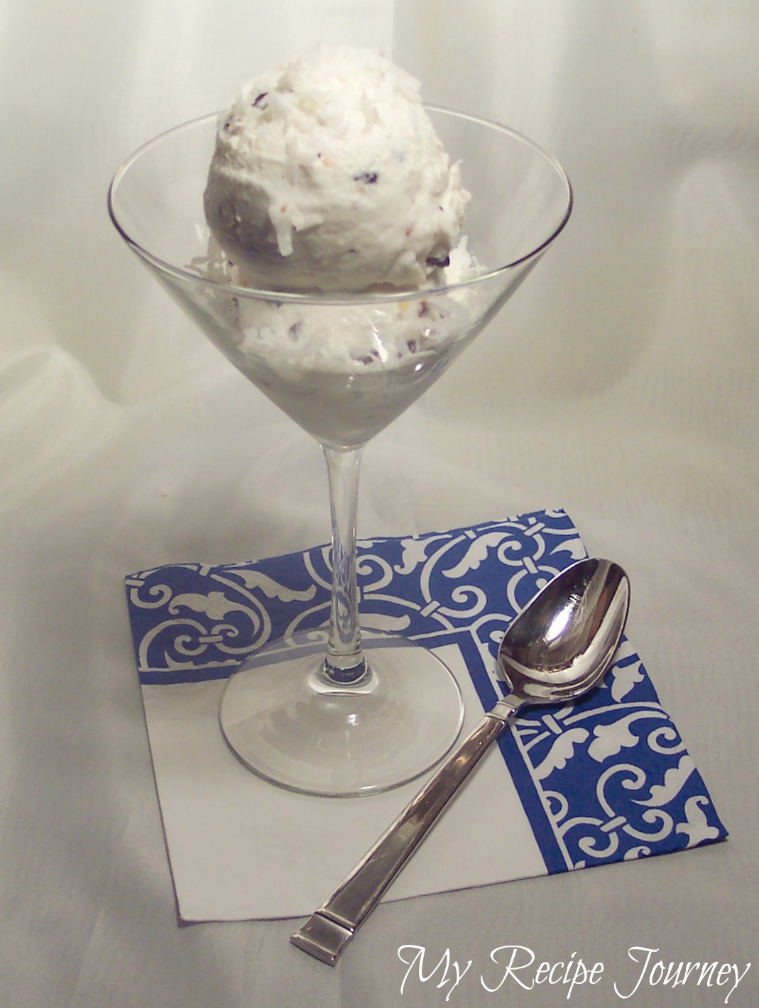 My Recipe Journey Almond Joy Ice Cream