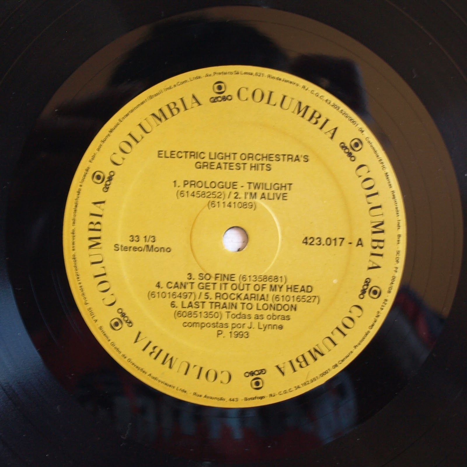 ELO Related Vinyl Electric Light Orchestra Greatest Hits Lp Brasil