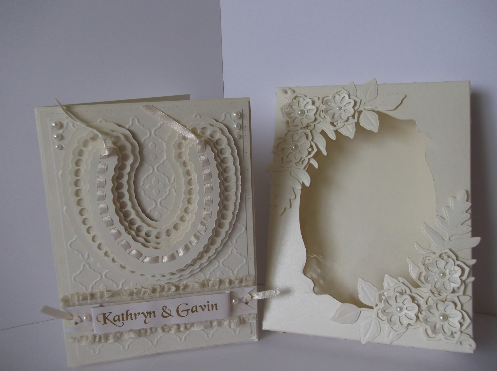 My papercraft haven Wedding card and Box