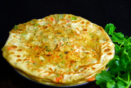 VEGETABLE PARATHA ~ INDIAN, NON INDIAN RECIPE COLLECTION