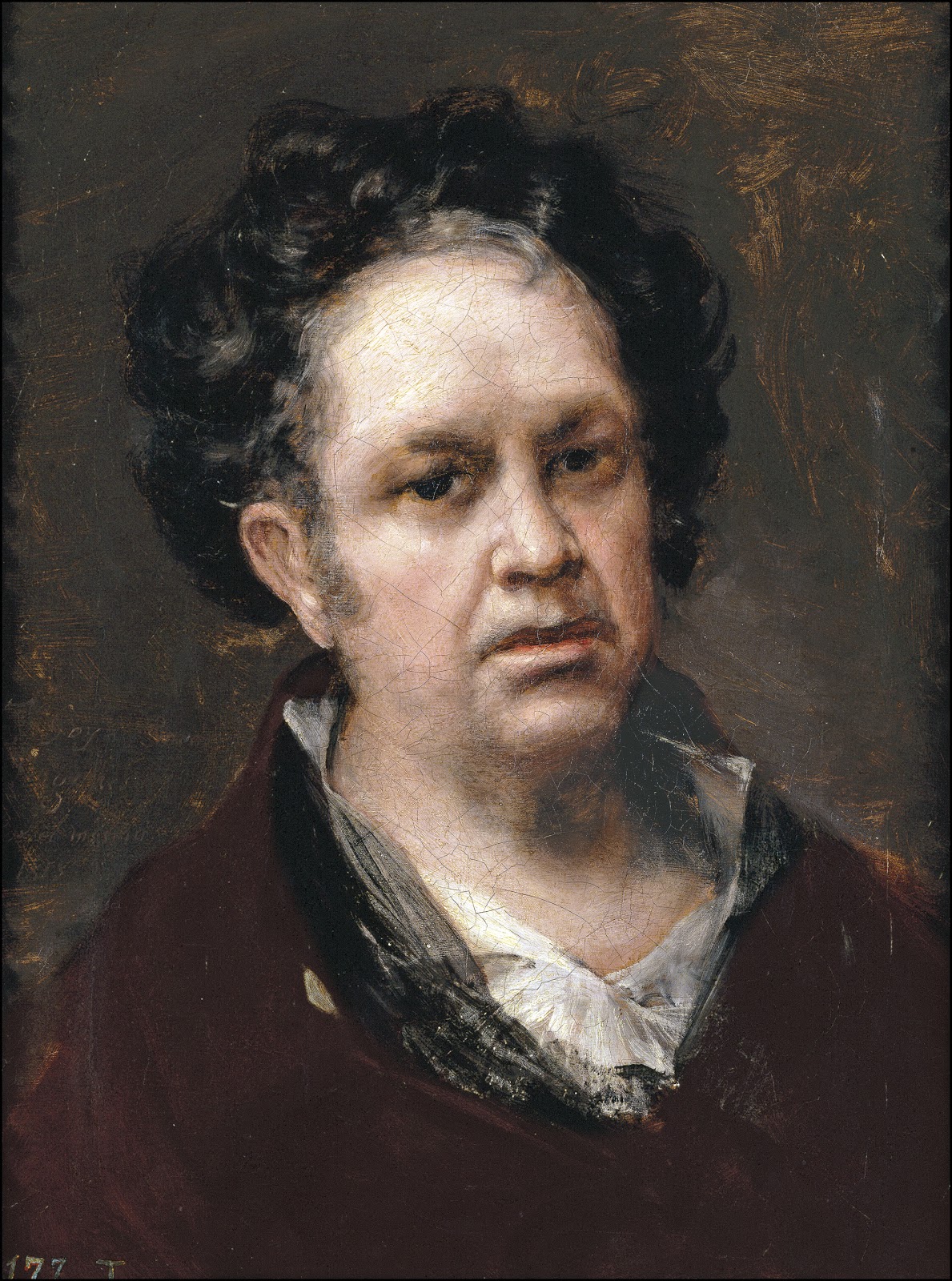 Francisco  Goya  Self  Portrait C  