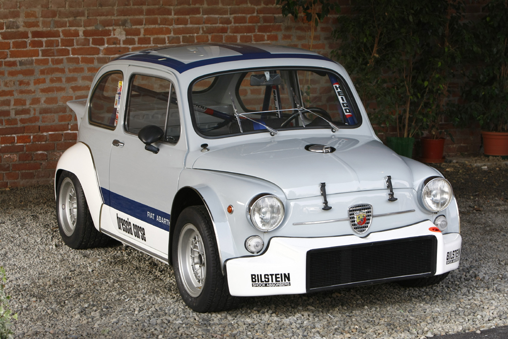 El seat 600 abarth Abarth+azul