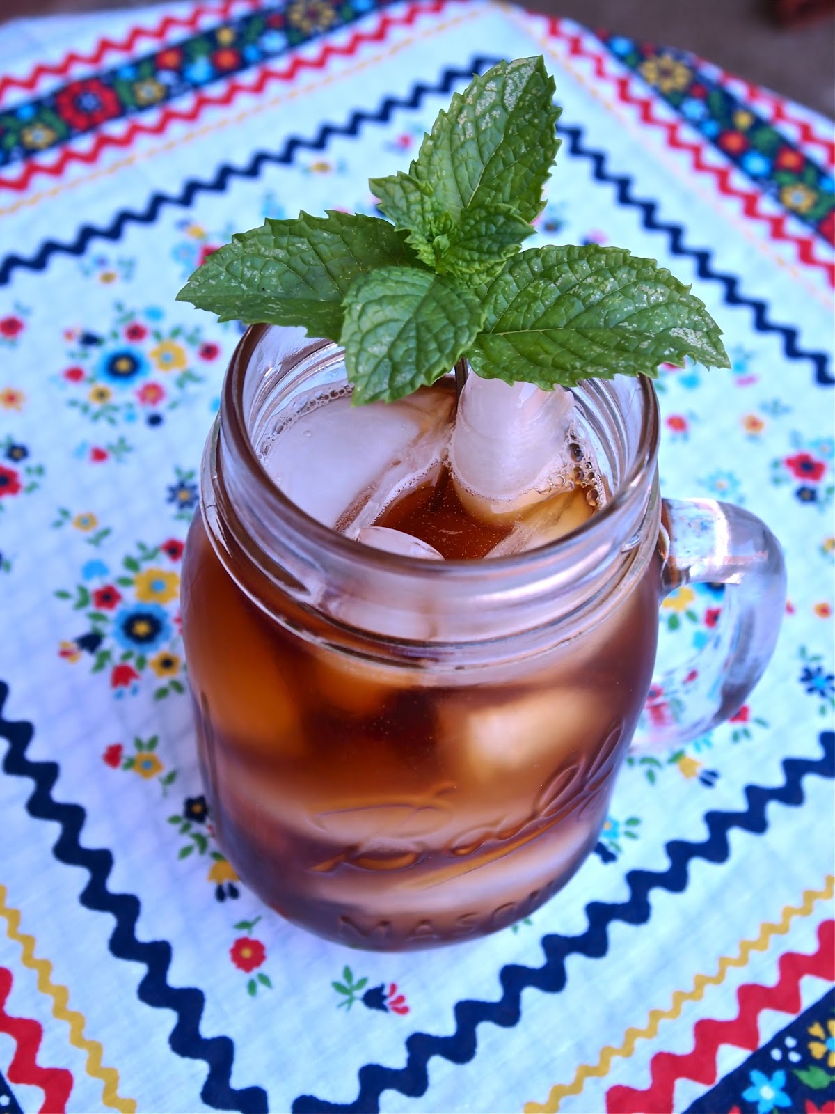 Cathey with an E Hot Days Call For Cold Tea