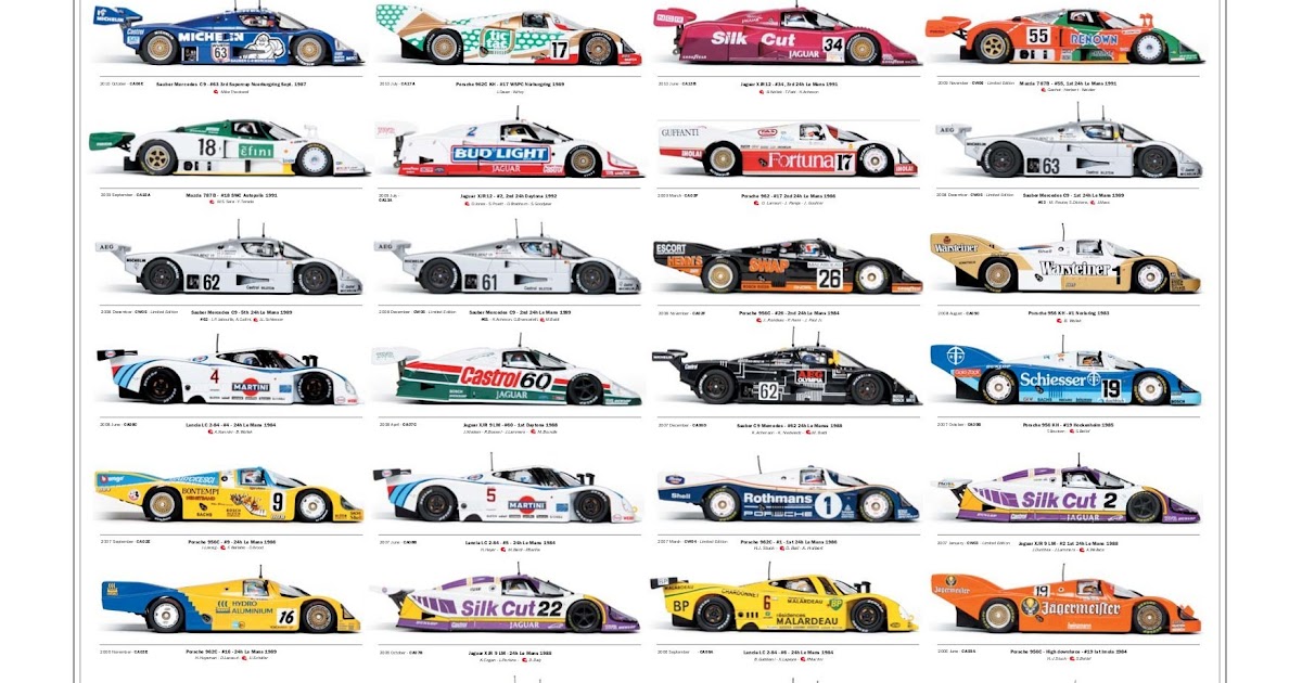 slotcar2000 Slot.it Group C Legend Poster