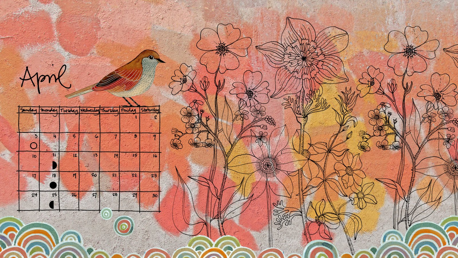 Geninne s Art Blog April Desktop Image