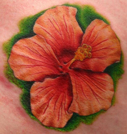 One of my favorite tattoo's is the Hawaiian Hibiscus flower tattoos