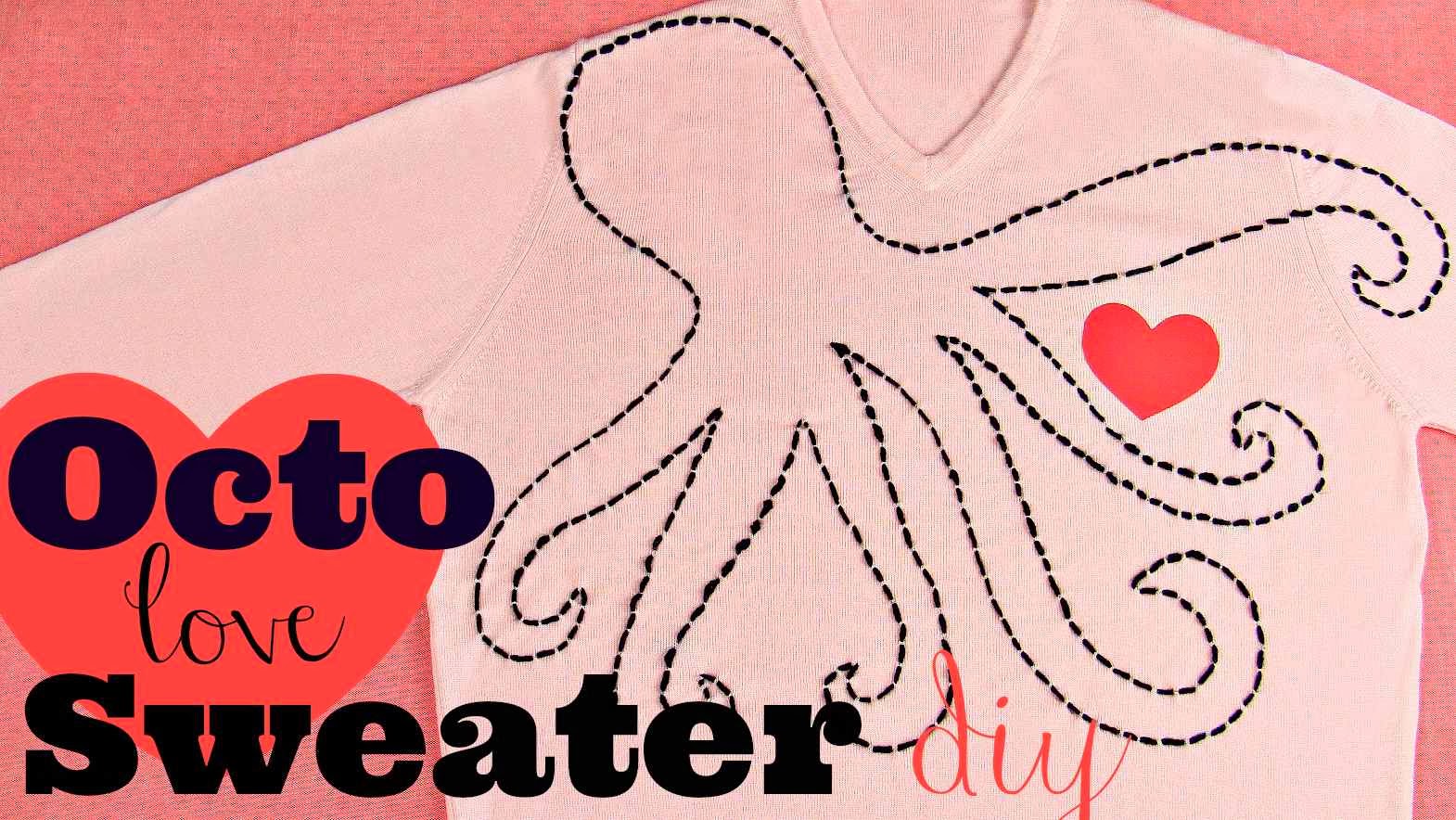 Mark Montano: Octopus Love Sweater DIY