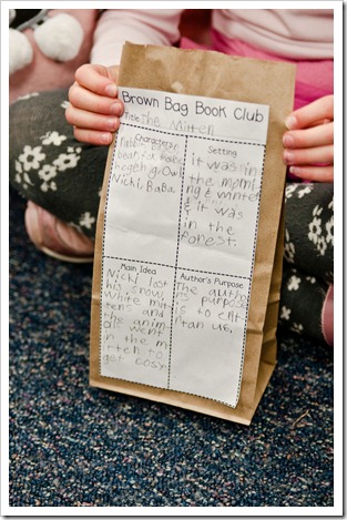 3rd grade book report format image