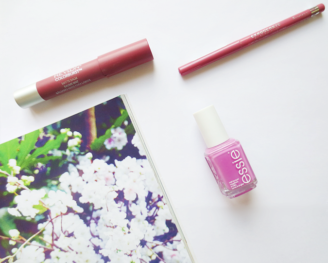 Pink lipstick nail polish revlon rimmel sultry eastend snob