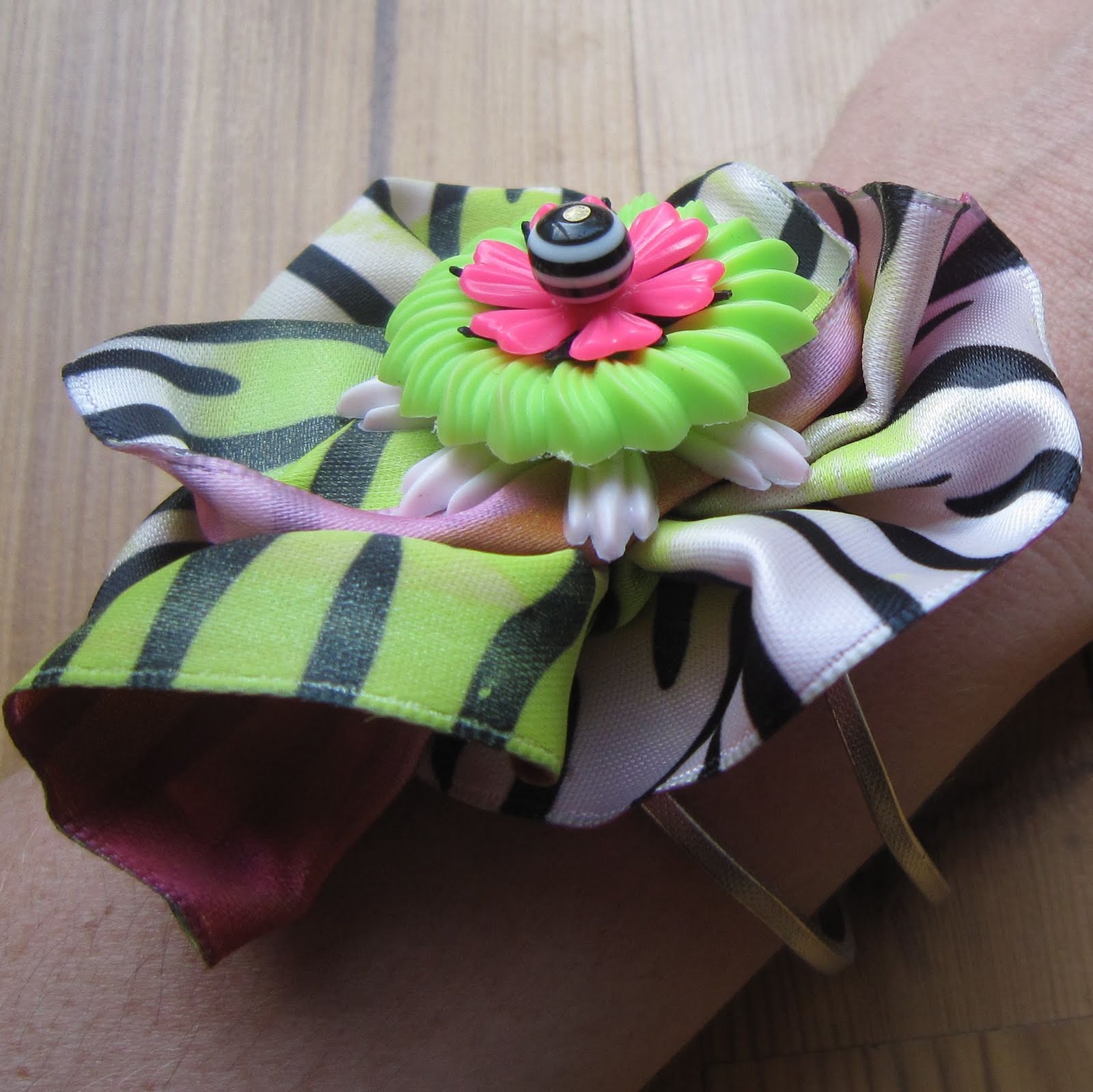 I Love to Create Ribbon Flower Jewelry Jennifer Perkins