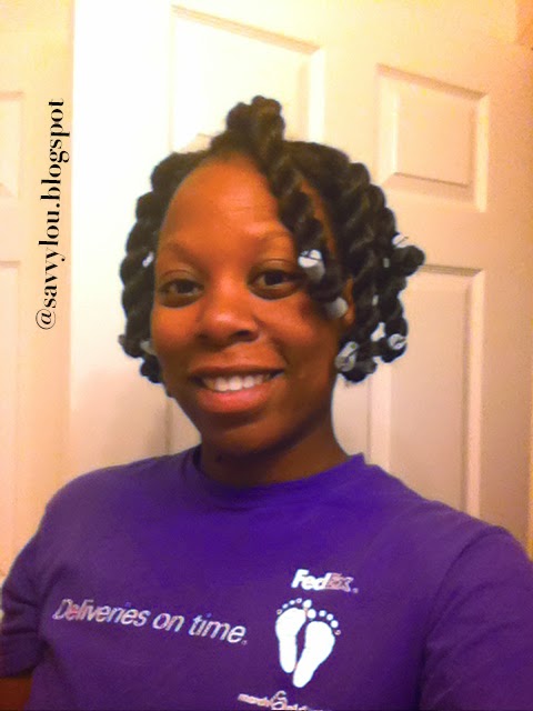 Crochet Braids with Marley Hair Roller Set