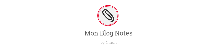 Mon Blog-Notes