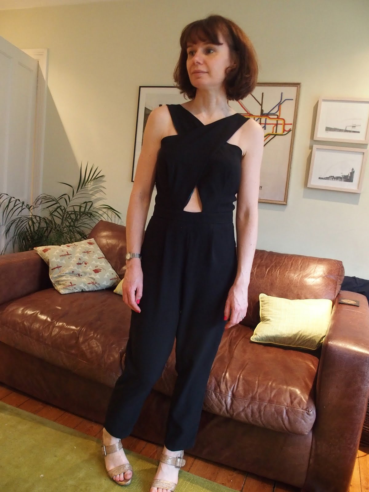 Completed A Christmas Jumpsuit!!! Grosgrain Green