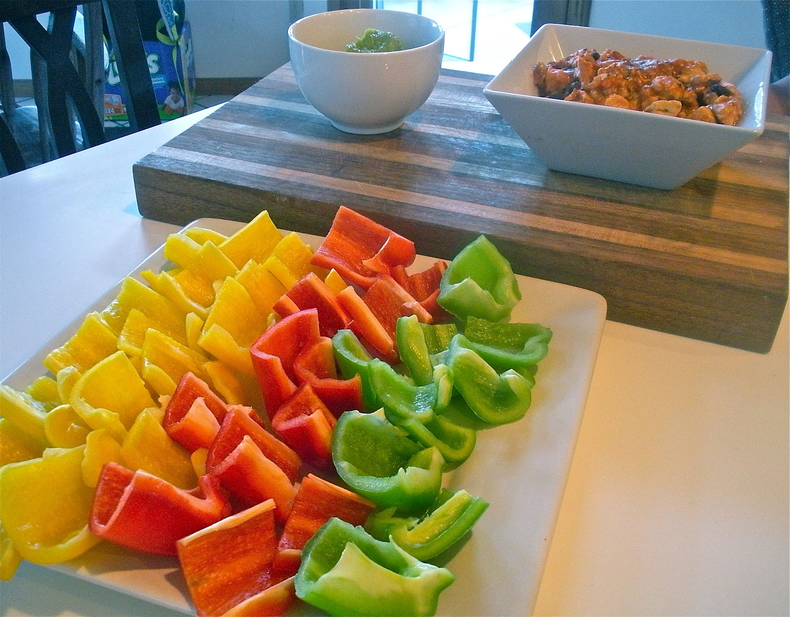 Make the best of everything! Bell Pepper Scoop Chips