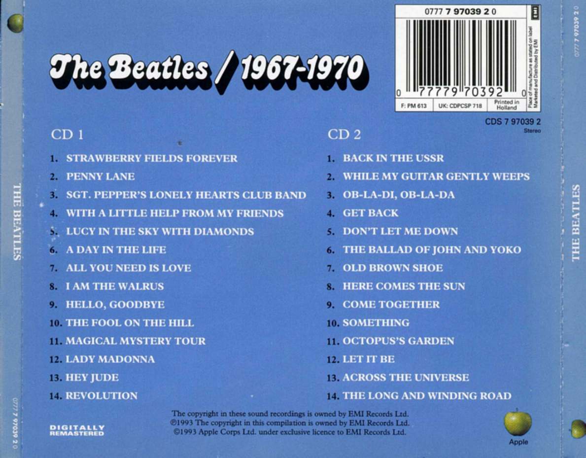The Beatles Blue Album 1973 Rar